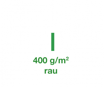 Flyer rau, 400 g/m2